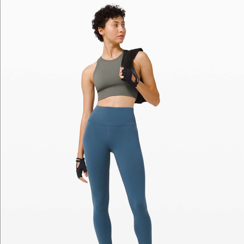 Ebb to Train Bra sage grey